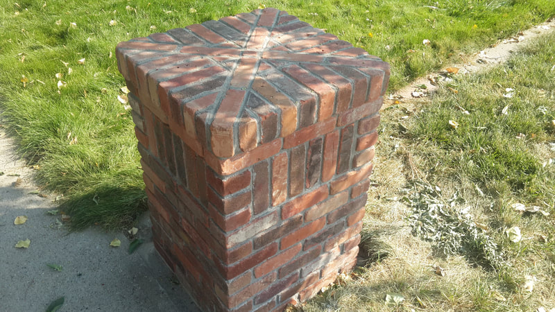 brick pillar