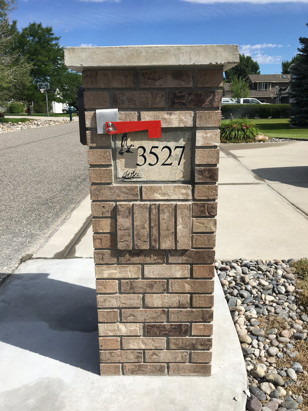 Brick Mailbox, Billings MT